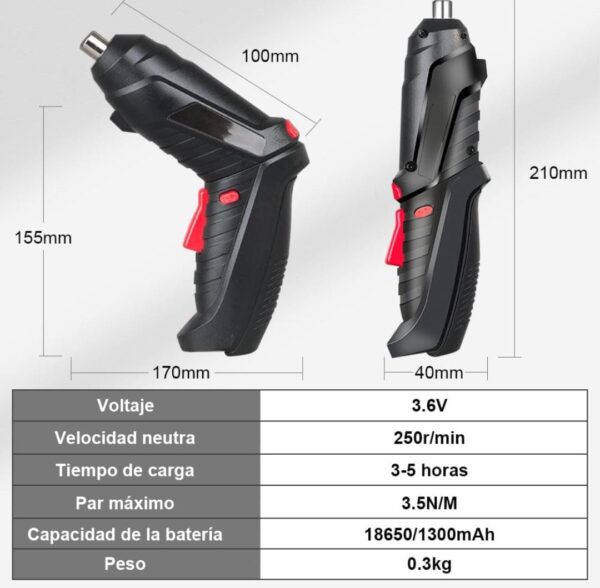 Taladro Electrico (se envia surtido) - Imagen 3