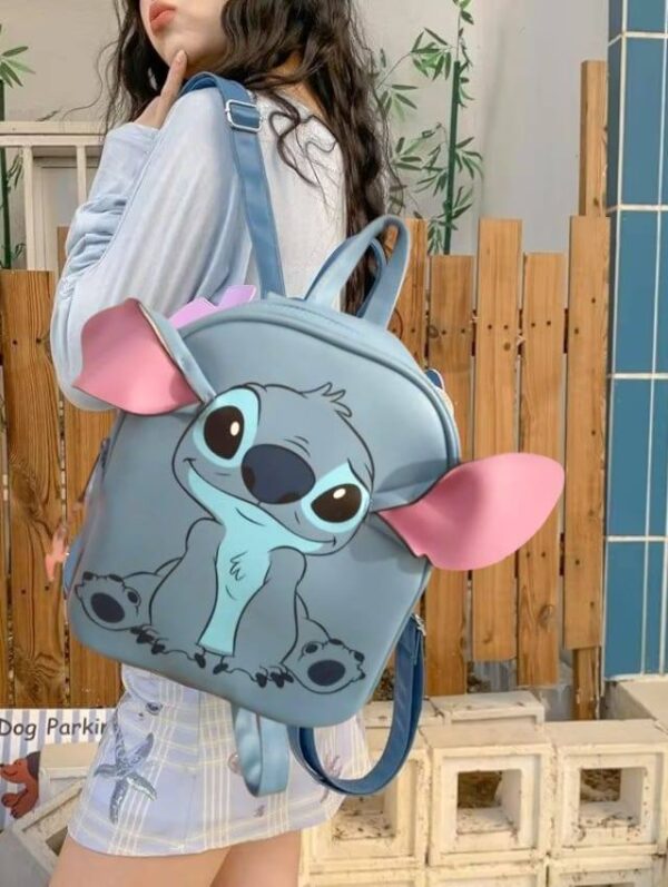 Mochila Stitch Curpiel Orejitas (se envia surtido) - Imagen 3