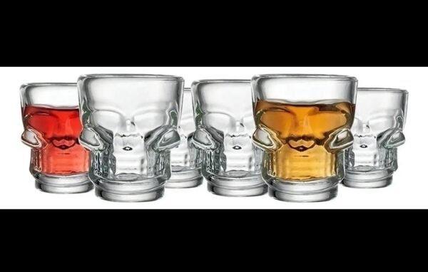 Vasos Calavera (set de 6 pz) - Imagen 2