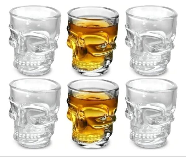 Vasos Calavera (set de 6 pz) - Imagen 4