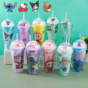 Vaso Hidrogel Con Luz Personajes (se envio surtido)