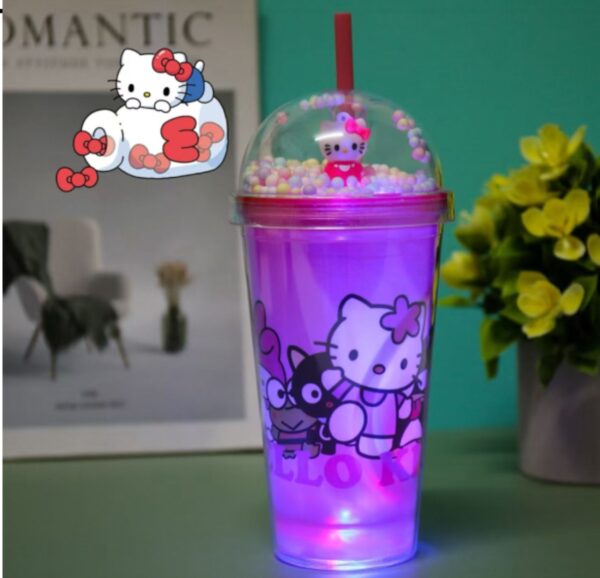 Vaso Hidrogel Con Luz Personajes (se envio surtido) - Imagen 2