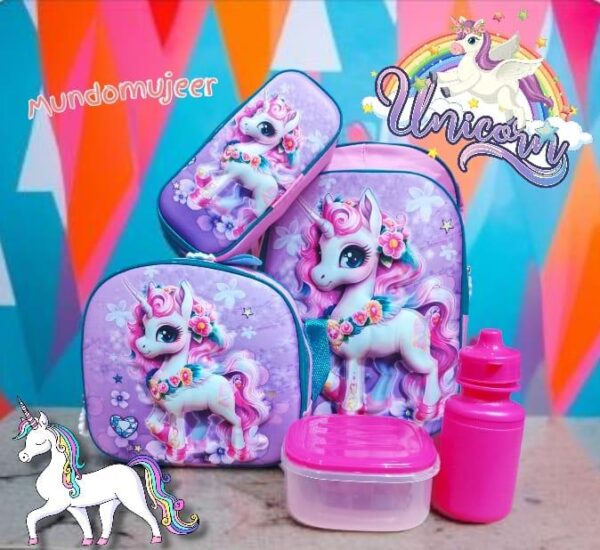 Mochila Preescolar 5 Piezas (se envia surtido) - Imagen 12
