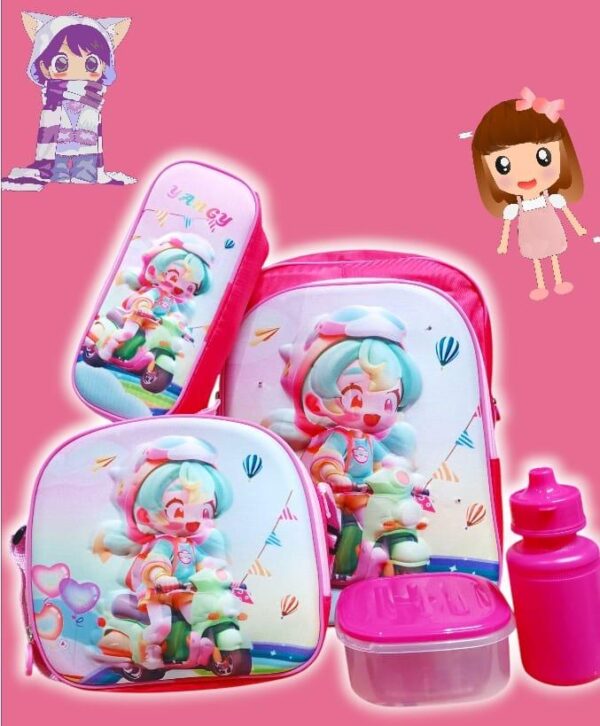 Mochila Preescolar 5 Piezas (se envia surtido) - Imagen 10