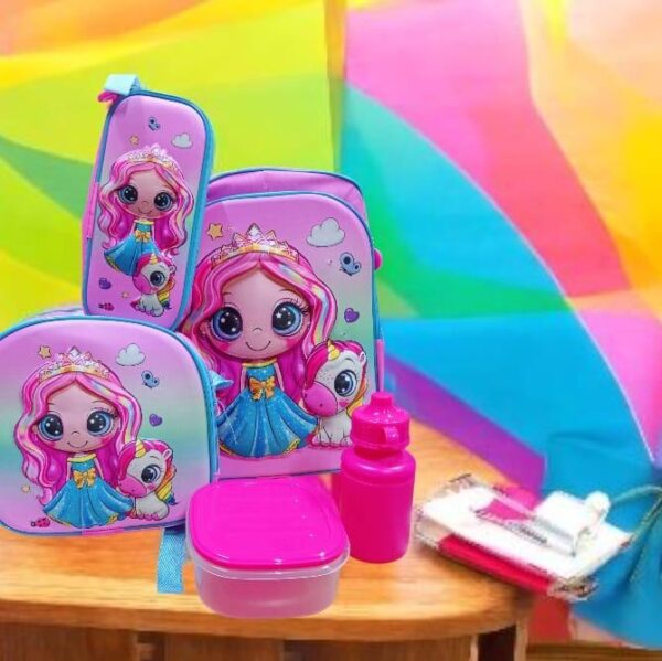 Mochila Preescolar 5 Piezas (se envia surtido) - Imagen 8