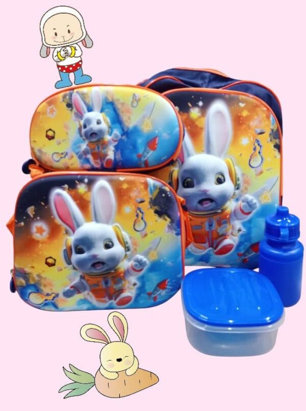 Mochila Preescolar 5 Piezas (se envia surtido) - Imagen 2