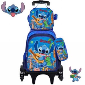 Mochila Con Carrito Personajes (se envia surtido)