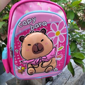 Mochila Preescolar Capibara ( Incluye Lapicera)