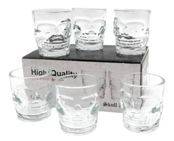 Vasos Calavera (set de 6 pz)