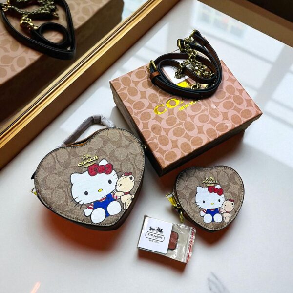 CrossBody Corazon Coach (se envia surtido)