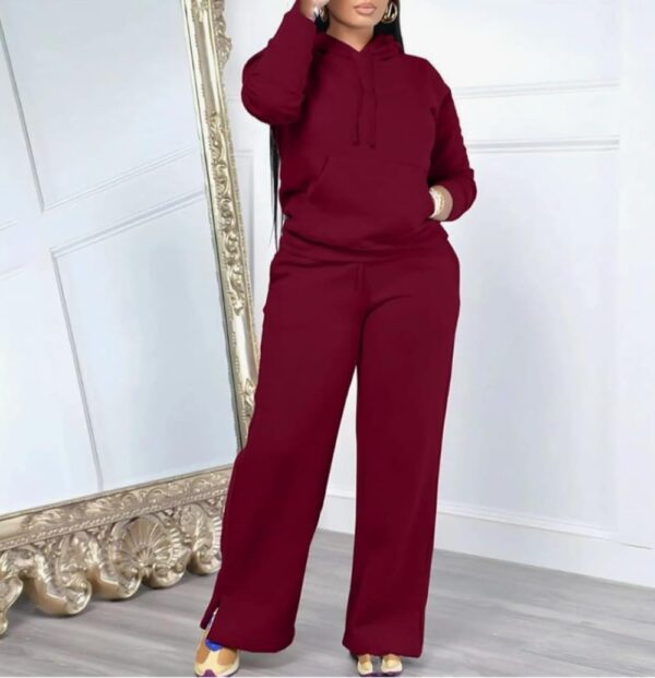 Conjunto Pants Afelpado acampanado. (se envia surtido)