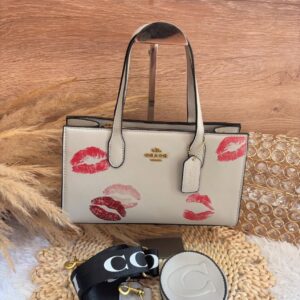 Bolsa Coach Craquelada G (se envia surtido)