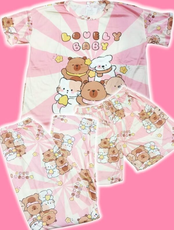 Pijama Ligera Adulto - 3 Pz (se envia surtido) - Imagen 6