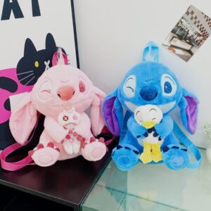 Mochila Peluche Stitch (se envia surtido)
