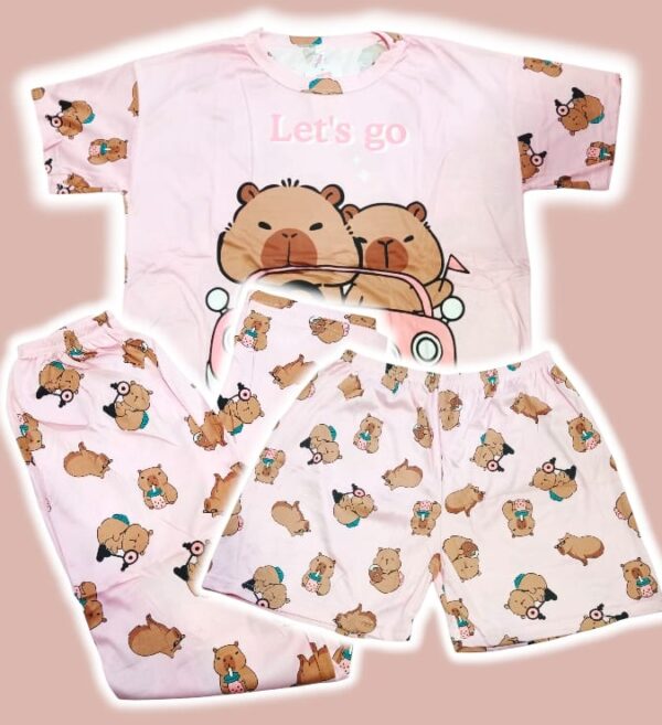 Pijama Ligera Adulto - 3 Pz (se envia surtido)