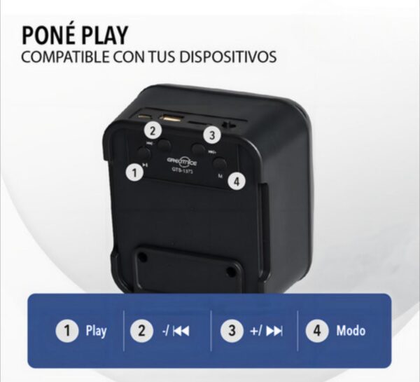Bocina Bluetooth (se envia surtido) - Imagen 4