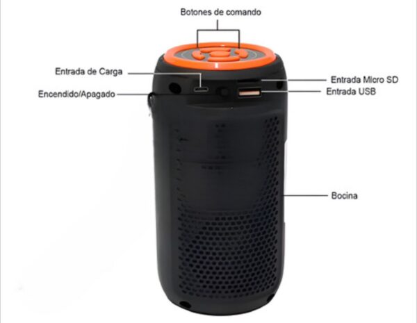 Bocina Doble 3 (se envia surtido) - Imagen 5