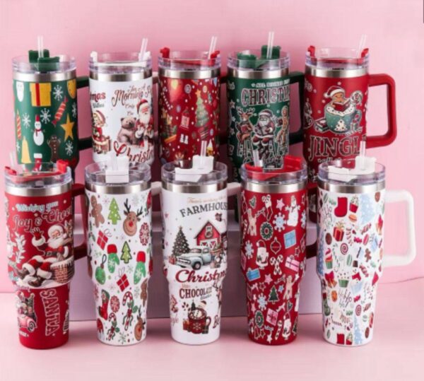 Termo Merry Christmas (sa envia surtido) - Imagen 2