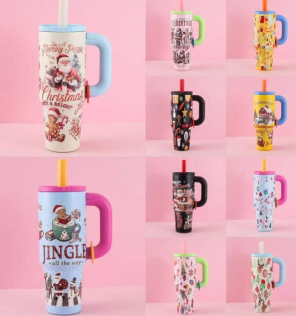 Termo Navideño 40oz (se envia surtido) - Imagen 2