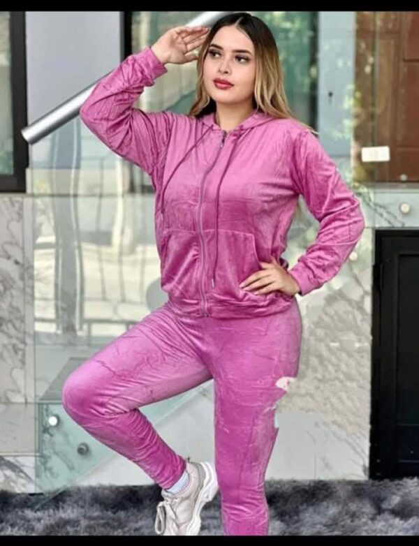 Conjunto Aterciopelado con Brillos (se envia surtido) - Imagen 4