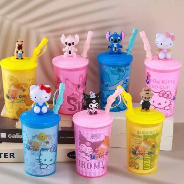 Vaso de Personajes Muñeco (se envia surtido)