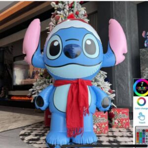 Inflable Stitch con Bufanda (se envia surtido )