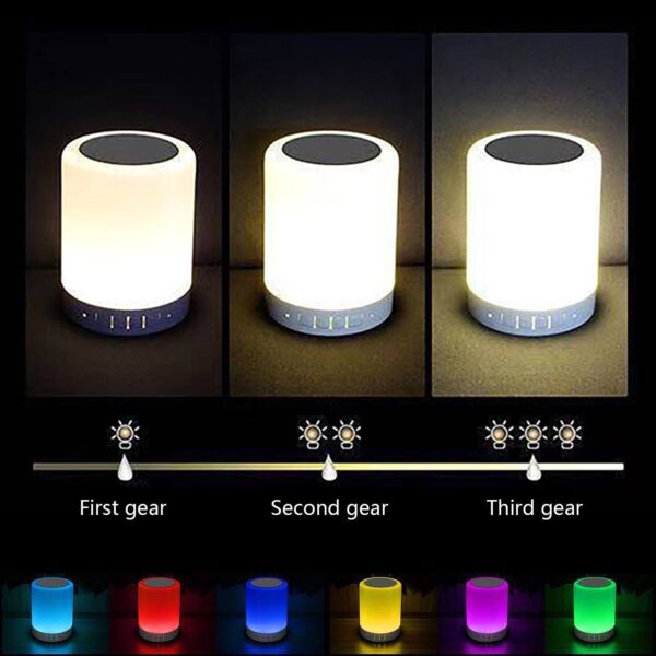 Bocina con Luz Tactil (se envia surtido) - Imagen 5