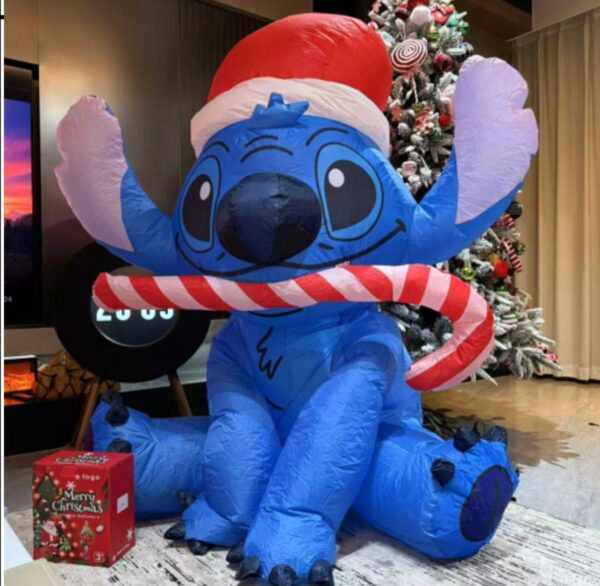 Inflable Stitch Baston (se envia surtido)