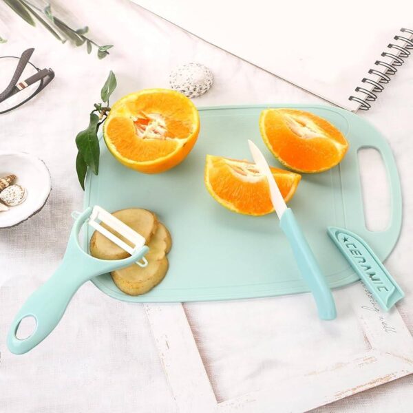 Set de Cocina (pelador, cuchillo y tabla) - Imagen 2