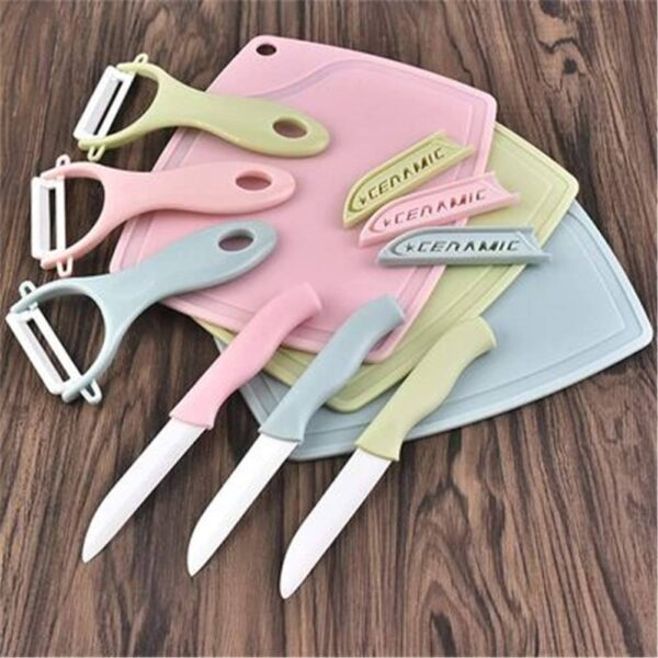 Set de Cocina (pelador, cuchillo y tabla) - Imagen 4