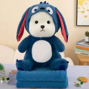 Peluche con Frazada Stitch (se envia surtido)