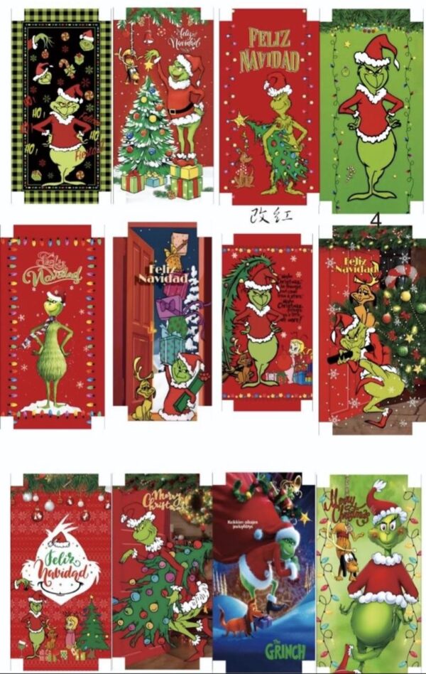 Funda Grinch (se envia surtido)
