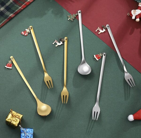 Cuchara Navideñas (se envia surtido) - Imagen 2