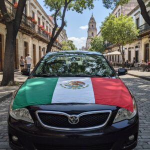 Bandera Mexico Para Cofre