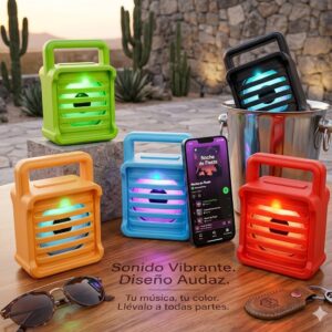Bocina colores portatil (se envia surtido)