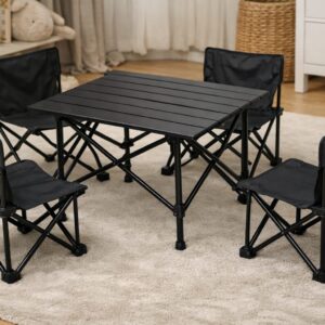 Set de Mesa con 4 sillas