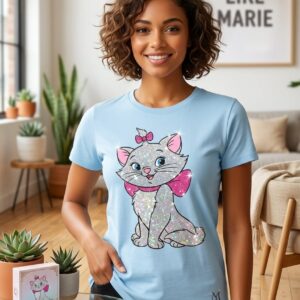 Playera Personajes con Brillo (se envia surtido)
