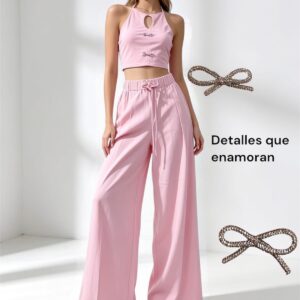 Conjunto Moños Piedras ( se envia surtido)