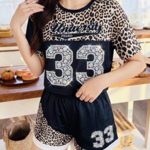 Conjunto Short AnimalPrint (se envia surtido)