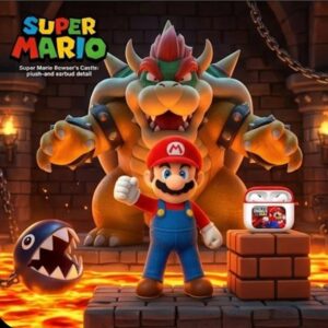 Audifonos Mario Con Peluche (se envia surtido)