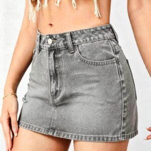 Faldas de Mezclilla ( varios modelos)
